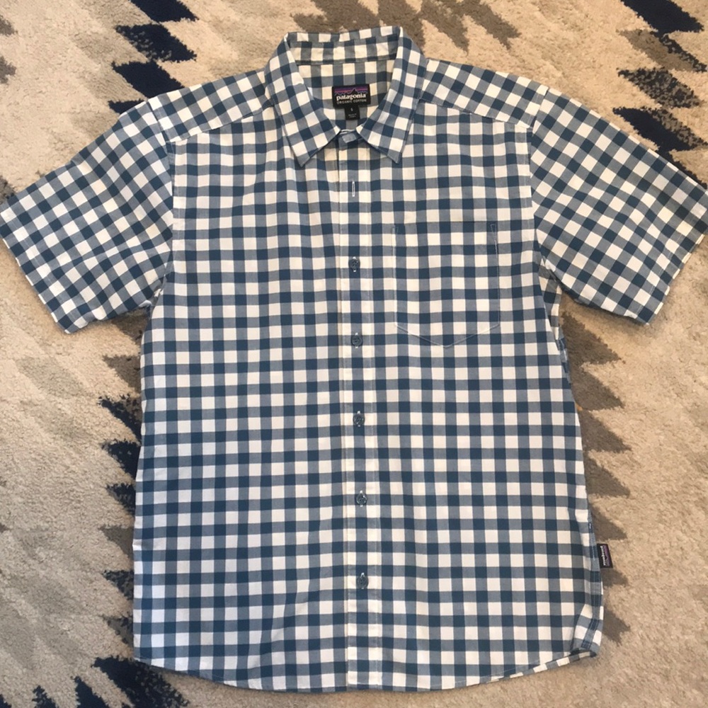 Men’s Patagonia short sleeve button up